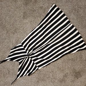 H&M striped tank dress